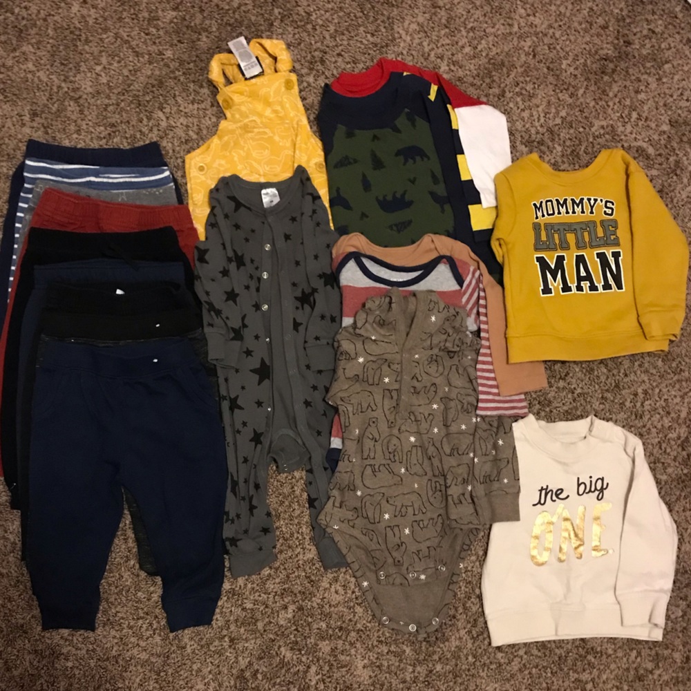 Infant boys cold weather clothing Sz 9-12 mo